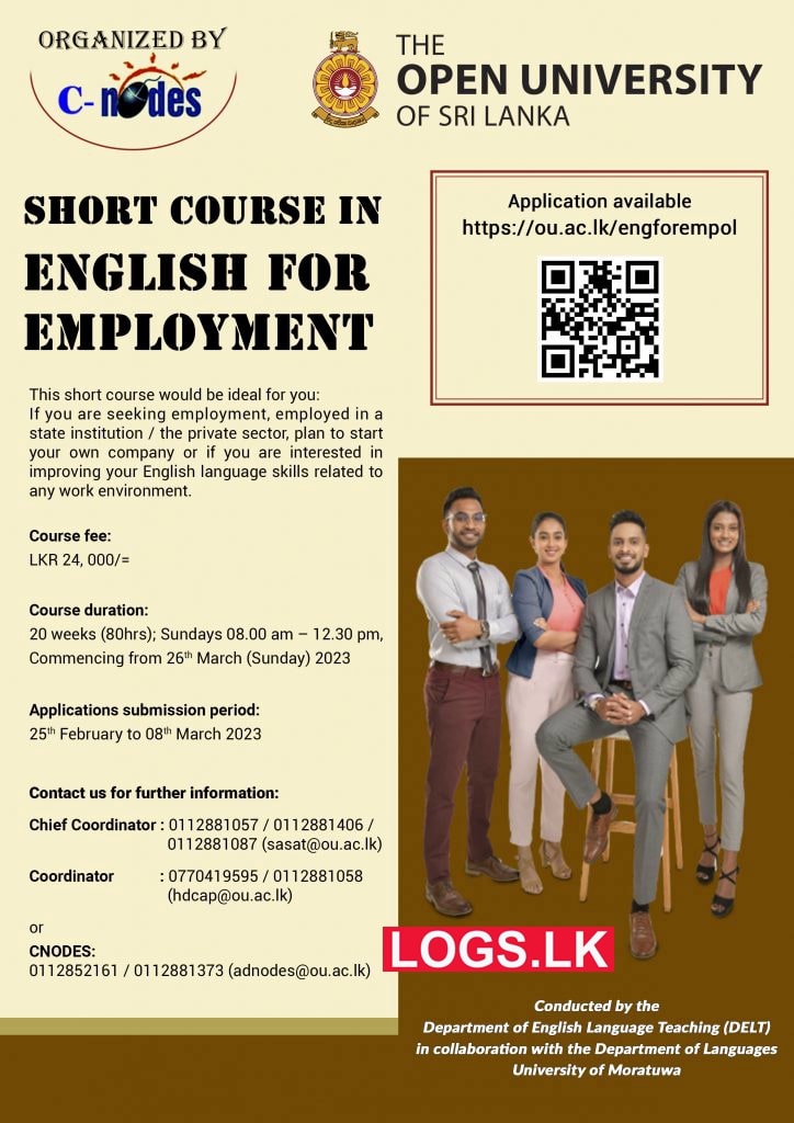 Short Course in English for Employment 2023 - Open University Application, Details Download