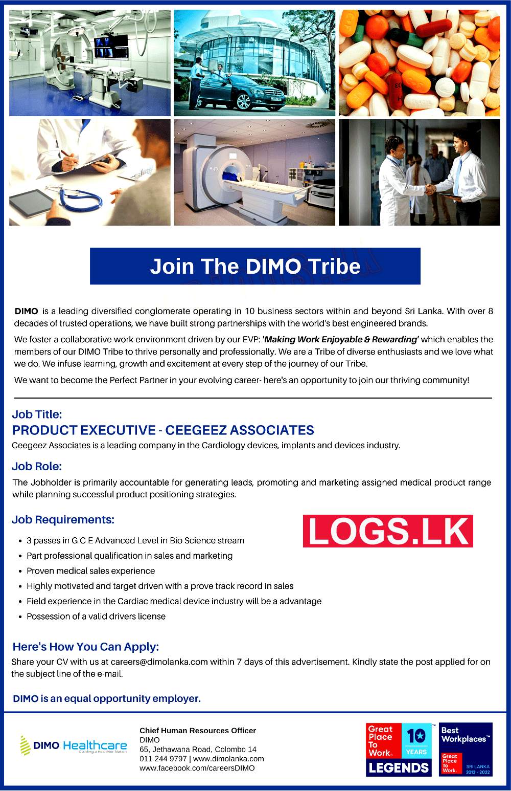 Product Executive Job Vacancy at DIMO Sri Lanka Job Vacancies