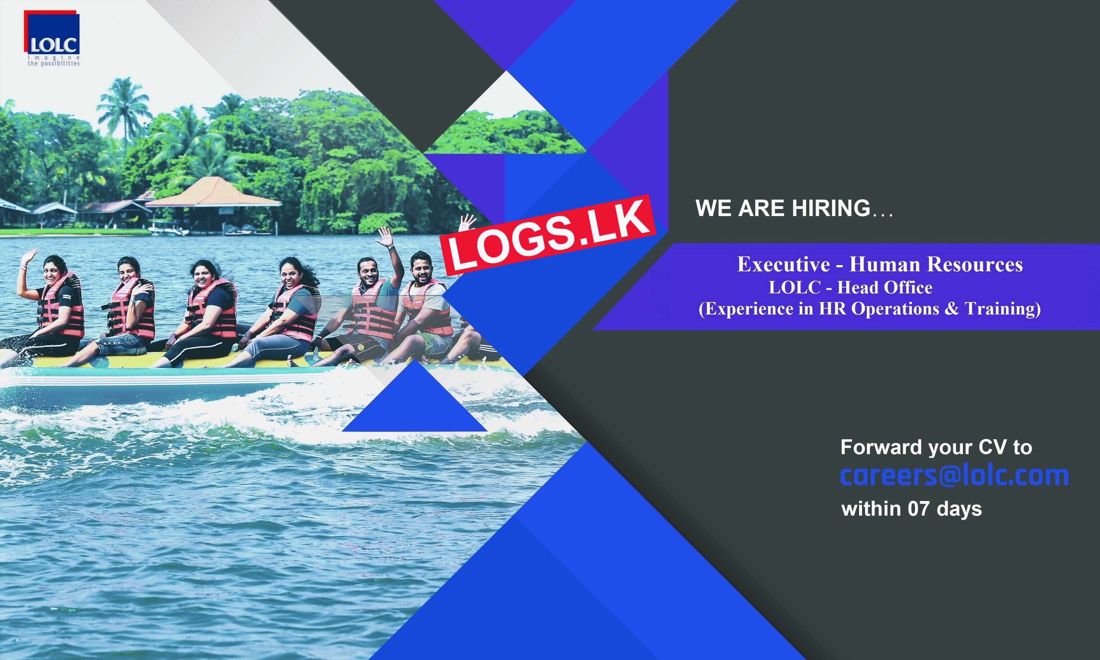 Human Resources Executive Job Vacancy at LOLC Head Office Job Vacancies in Sri Lanka